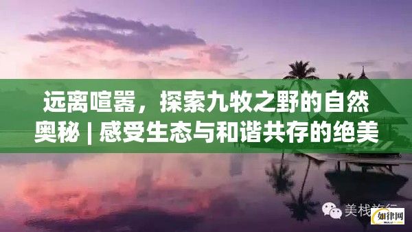 远离喧嚣，探索九牧之野的自然奥秘 | 感受生态与和谐共存的绝美风光